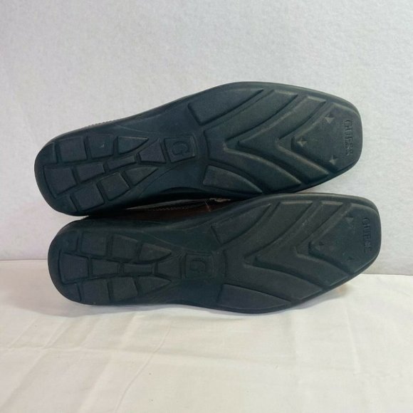 Guess Mens Feno 2 Brown Moc Toe Slip On Casual Loafer Shoes Size US 8 - Picture 10 of 12